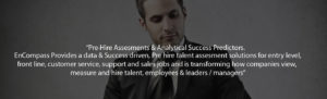 background screening pre-hire assessment